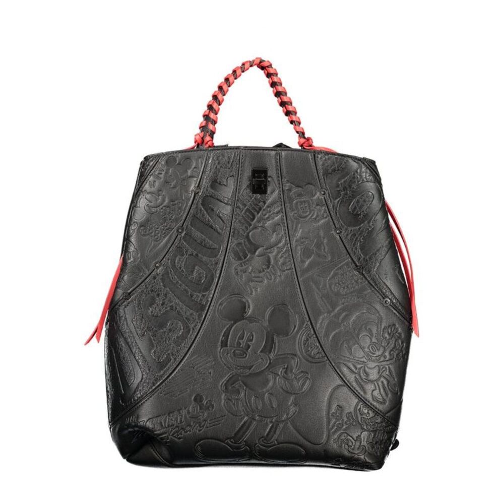 Desigual Black Polyurethane Women's Women's Backpack